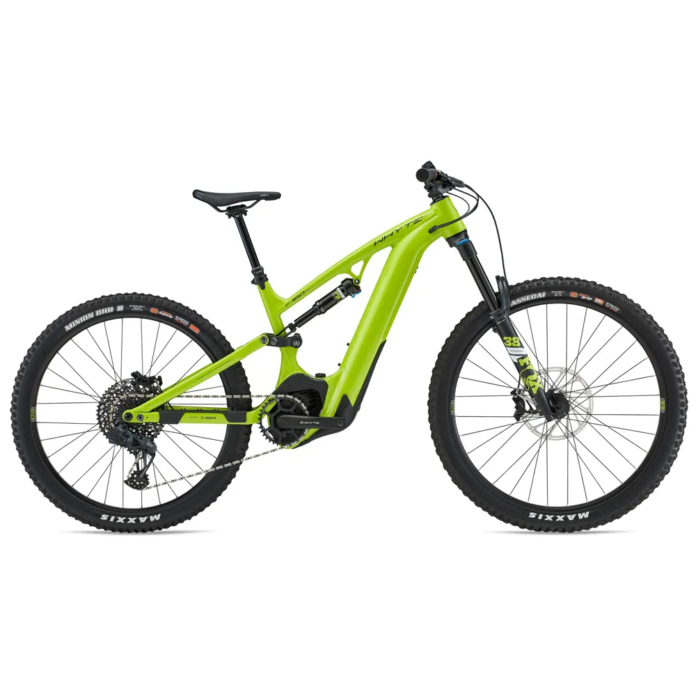 Image of Whyte E160 RS MX/27.5 Enduro Electric Mountain Bike 2023 Lime